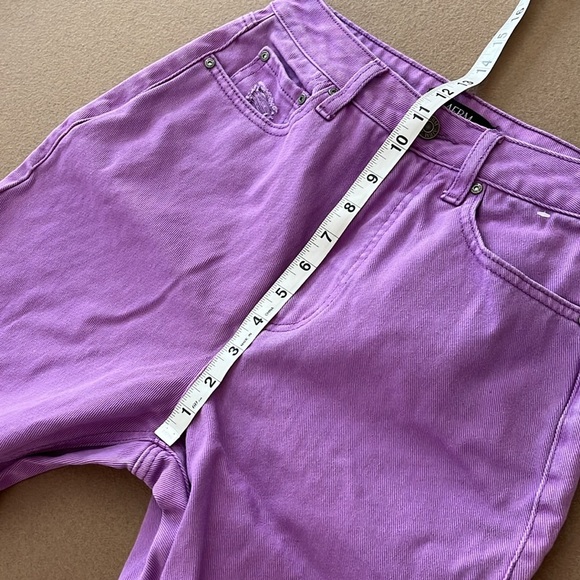 AFRM ODEN Purple Distressed Jeans - 26 - Picture 6 of 12